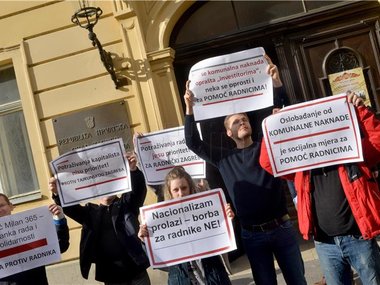 Izjava za medije povodom odluke Gradske skupštine da ne podrži prijedlog Radničke fronte za pomoć radnicama i radnicima tvrtki u stečaju