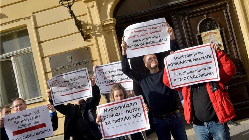 Izjava za medije povodom odluke Gradske skupštine da ne podrži prijedlog Radničke fronte za pomoć radnicama i radnicima tvrtki u stečaju