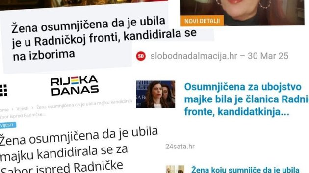 Priopćenje povodom medijskog tretmana slučaja Milene Kramer