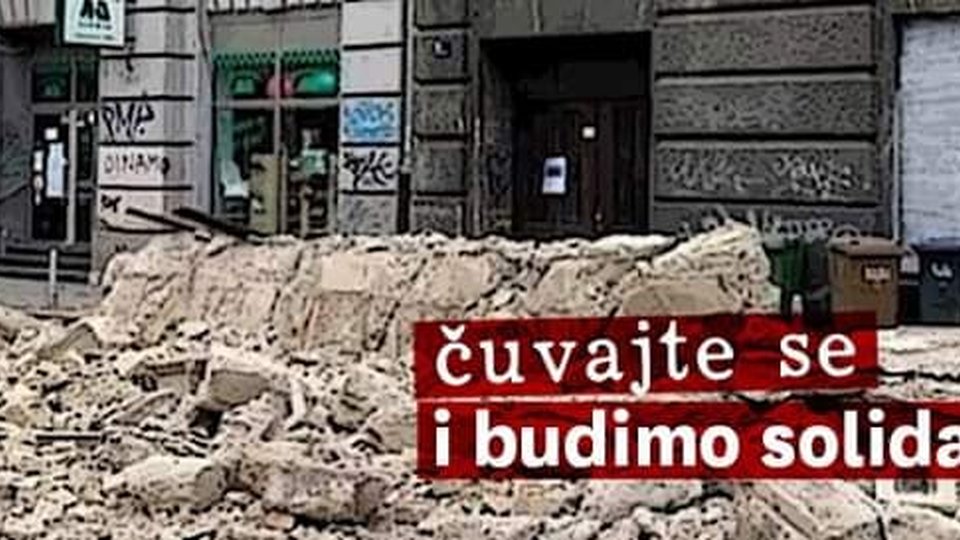 Priopćenje povodom katastrofalnog Bandićevog vođenja Grada nakon potresa