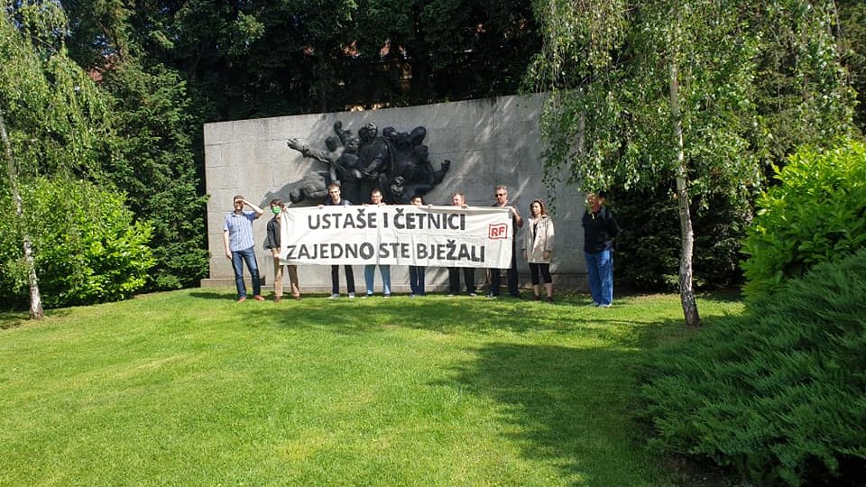 Govor RF-a na osmomartovskom protestu na Markovom trgu