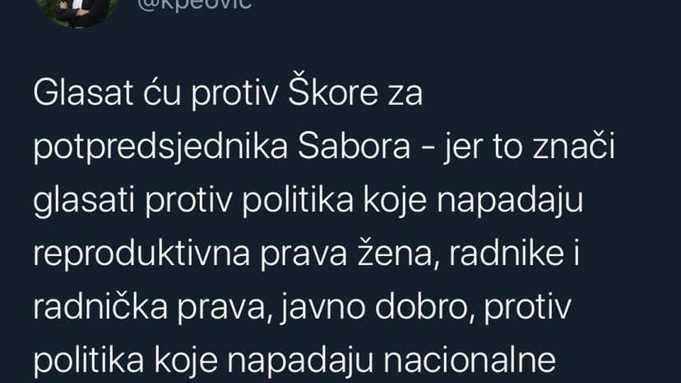 HDZ-ov zastupnik Zulim bezumno je urlao da su mi preci bili koljači