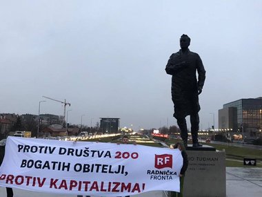 Protiv društva 200 bogatih obitelji, protiv kapitalizma!