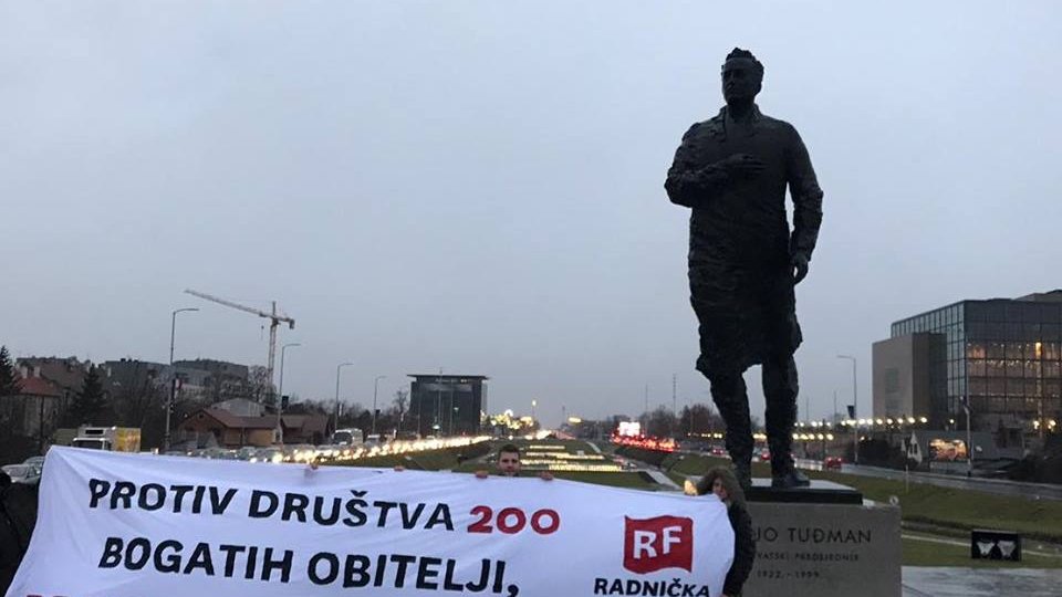 Protiv društva 200 bogatih obitelji, protiv kapitalizma!