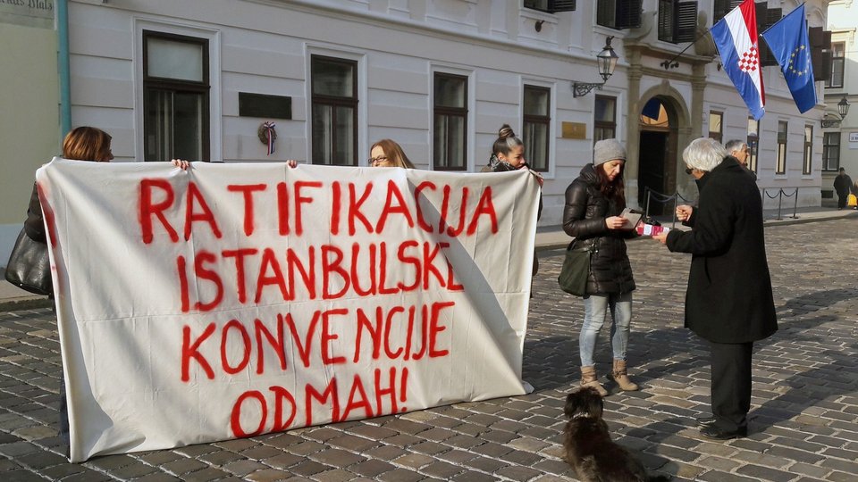 Protiv nasilja nad ženama i nasilja u obitelji: potpora zahtjevu za hitnom ratifikacijom Istanbulske konvencije!