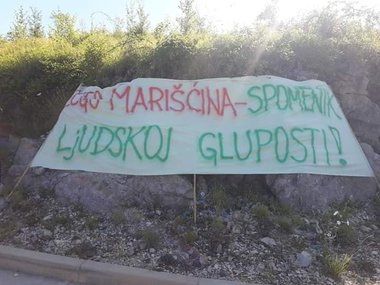 Priopćenje Radničke fronte povodom prosvjeda protiv centra za gospodarenje otpadom Marišćina