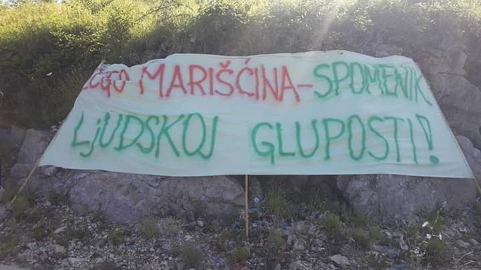 Priopćenje Radničke fronte povodom prosvjeda protiv centra za gospodarenje otpadom Marišćina