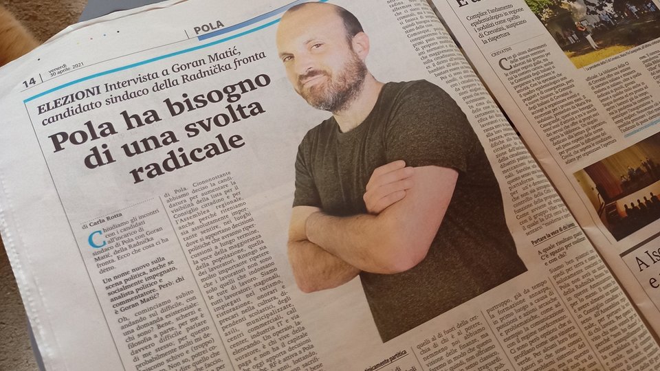 Goran Matić: Pula treba radikalan zaokret