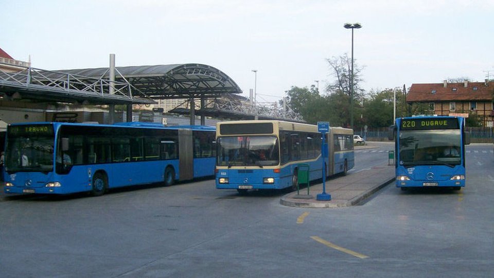 Podrška za štrajk vozača autobusa
