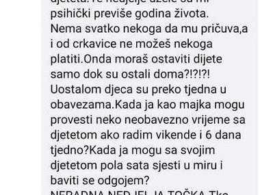Zašto neradna nedjelja?