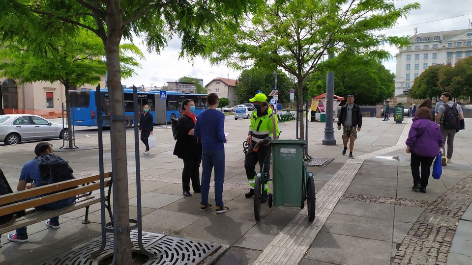 Radnička fronta obišla dežurne radnice i radnike: solidarno uz sve koji danas rade