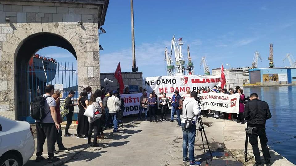 Izjava za medije Radničke fronte: Borba se nastavlja!