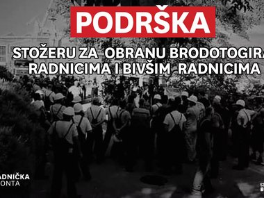 Podrška radnicima Brodotrogira!