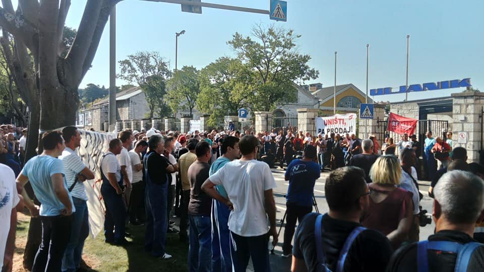 Priopćenje Radničke fronte uz štrajk u Uljaniku i 3. maju